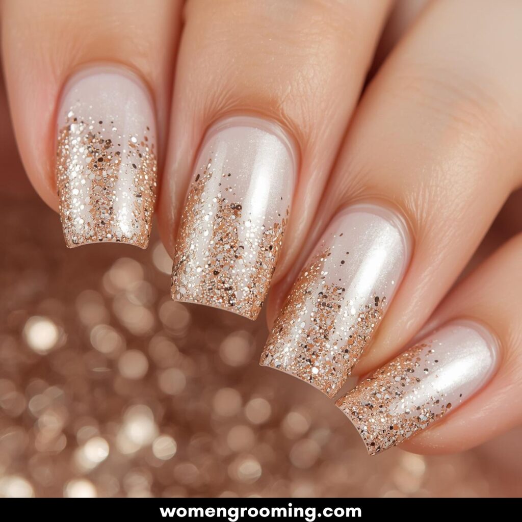 Champagne Glitter Ombré 