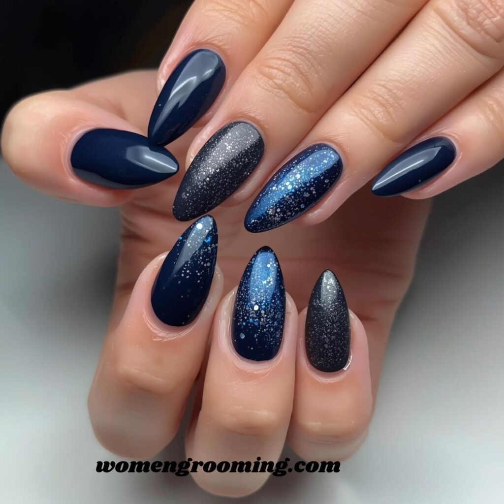 _Dark Blue Glitter Fade