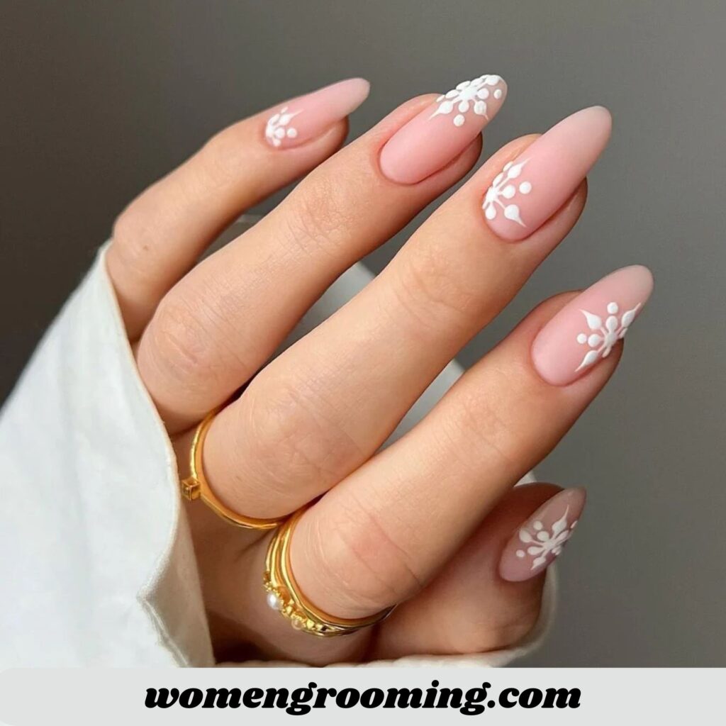 Matte Nude Nails