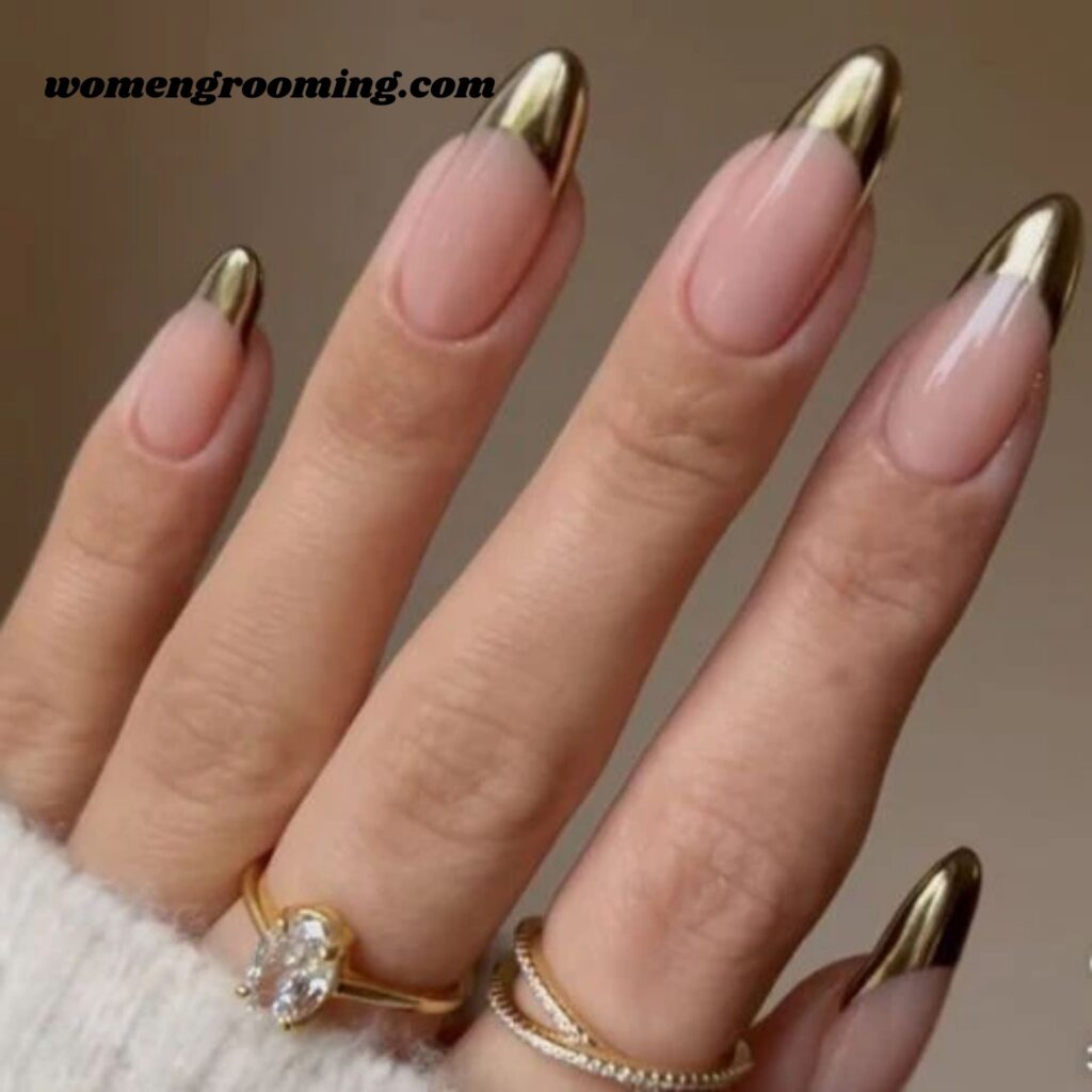 Metallic French Tips