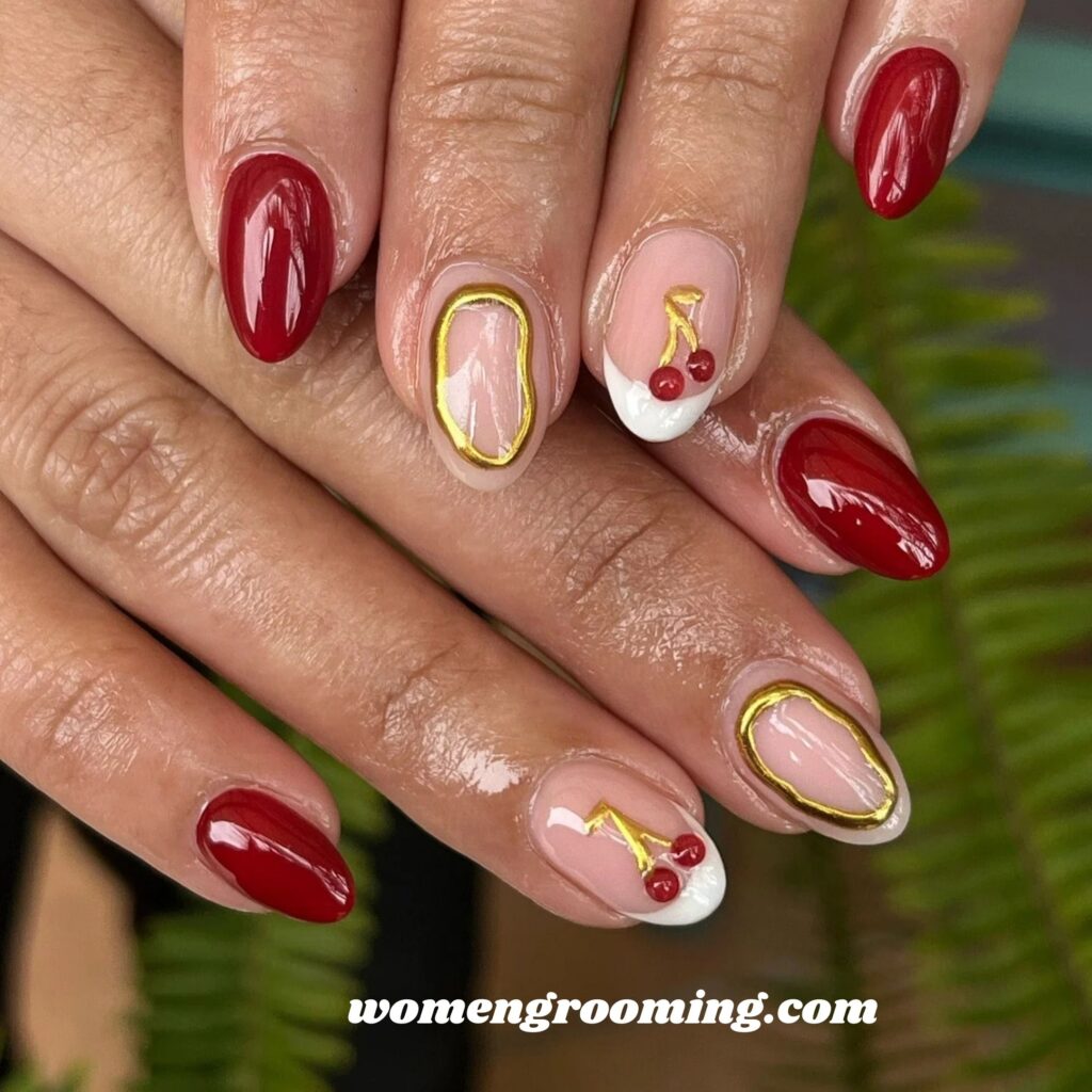 Red & Gold Glam Combo
