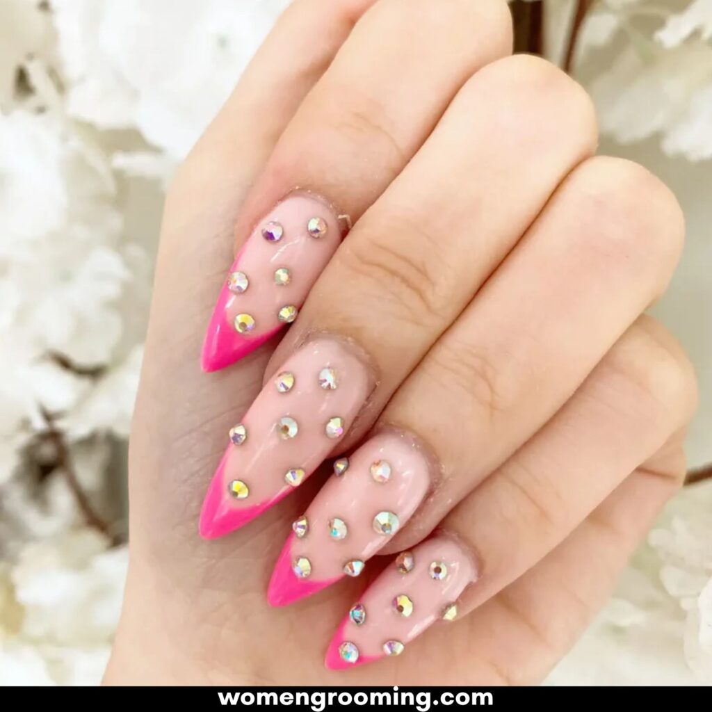 Rhinestone Statement Nails 