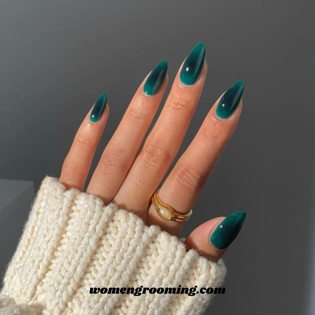 Aura Almond Nails