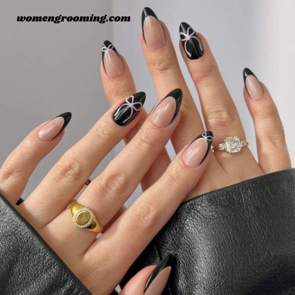 Black French Tips (1)
