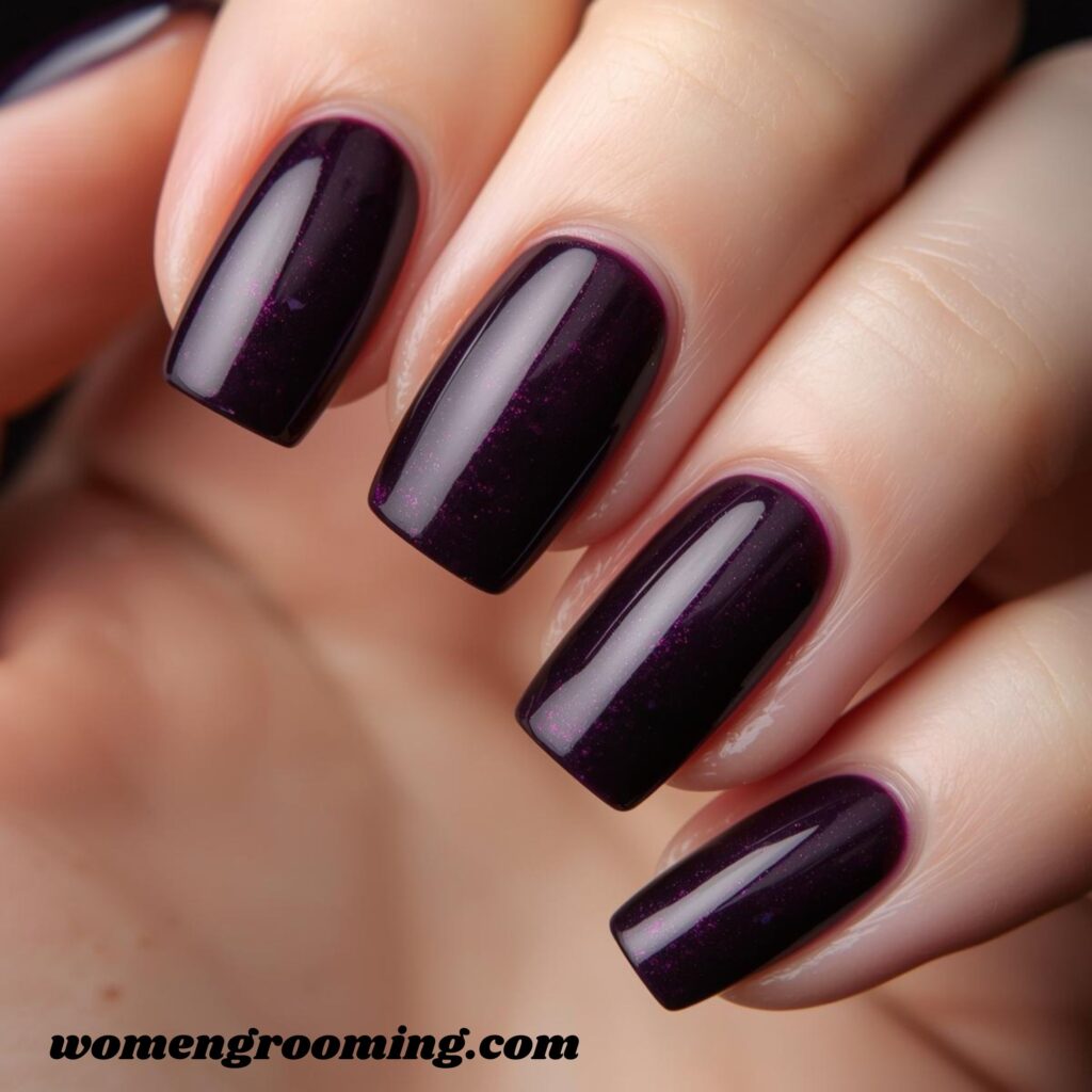 _Blackberry Purple Nails