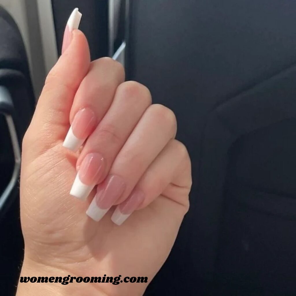 Blush Pink French Tips