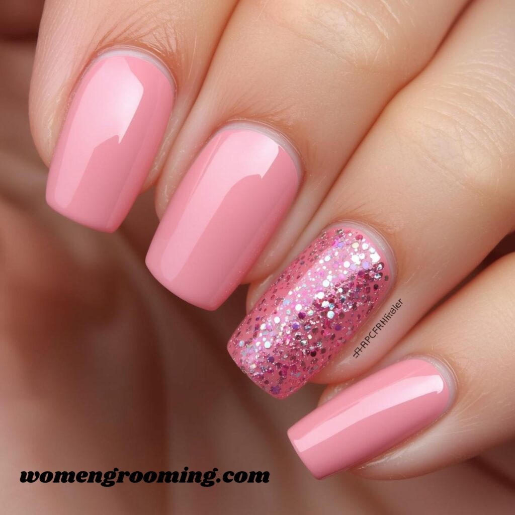 Blush Pink Nails (1)