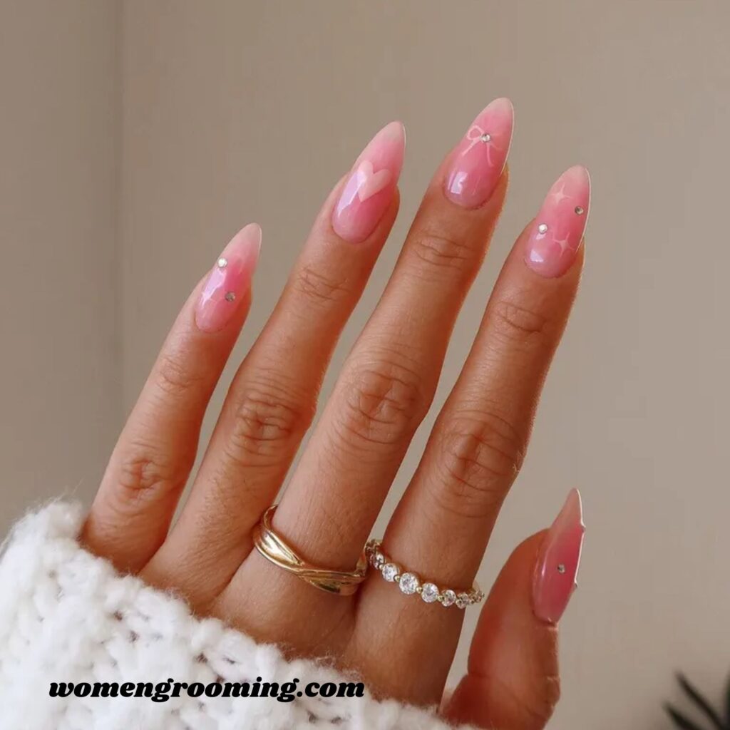 Candy Pink Nails