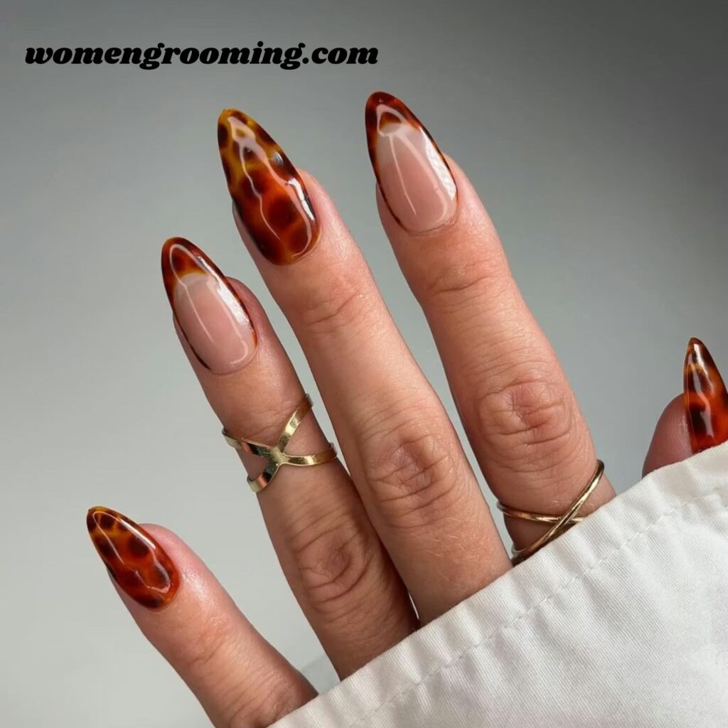 Chocolate Chrome Nails