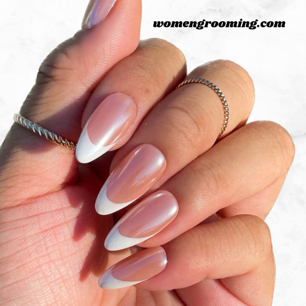 Chrome French Tips (2)