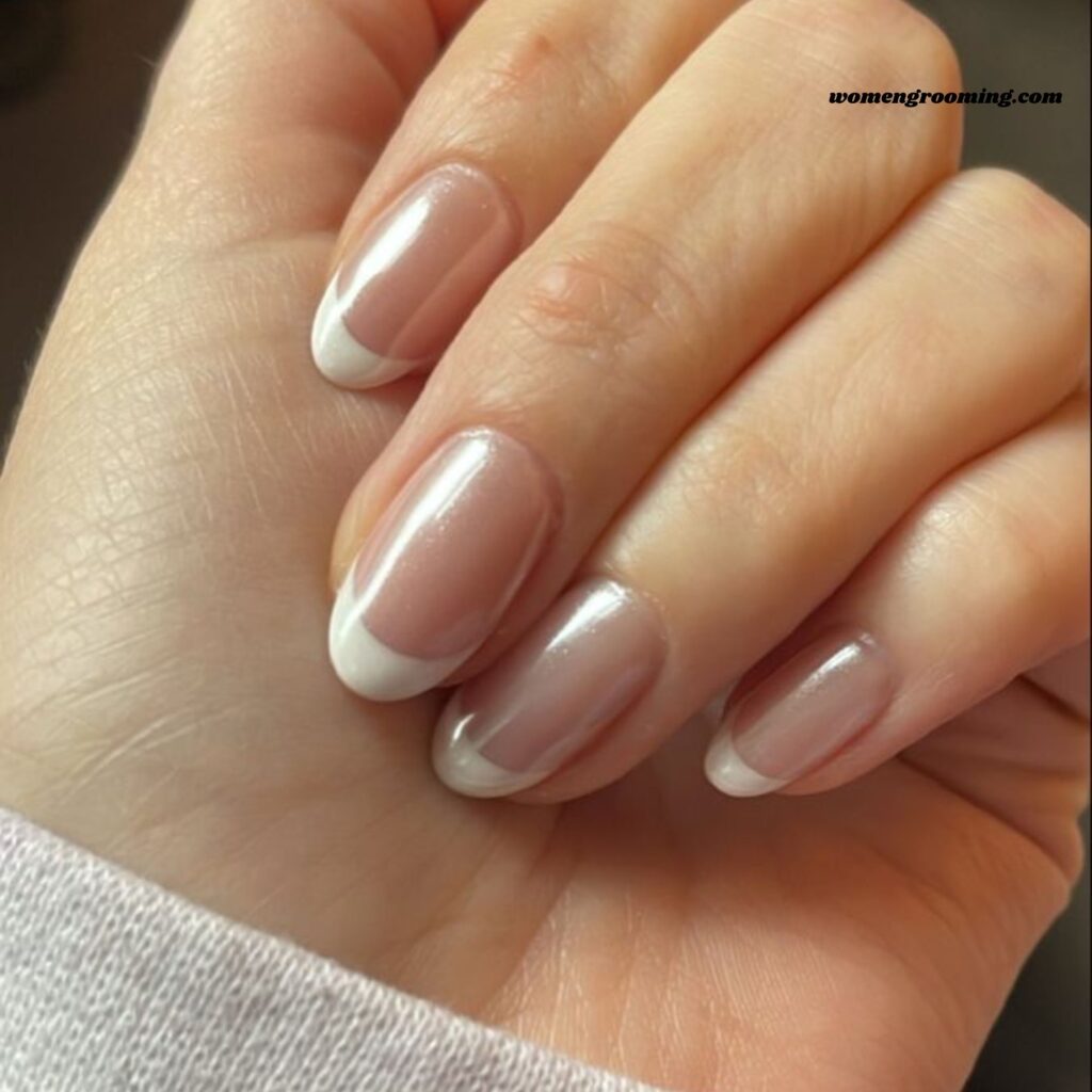 Chrome French Tips (Soft)