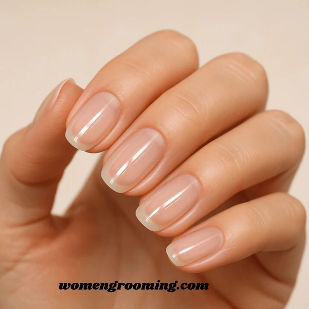 Clear Gloss Gel Nails