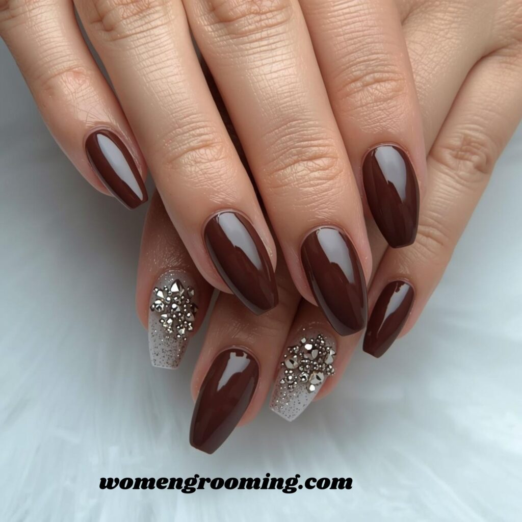 Cocoa Brown Nails