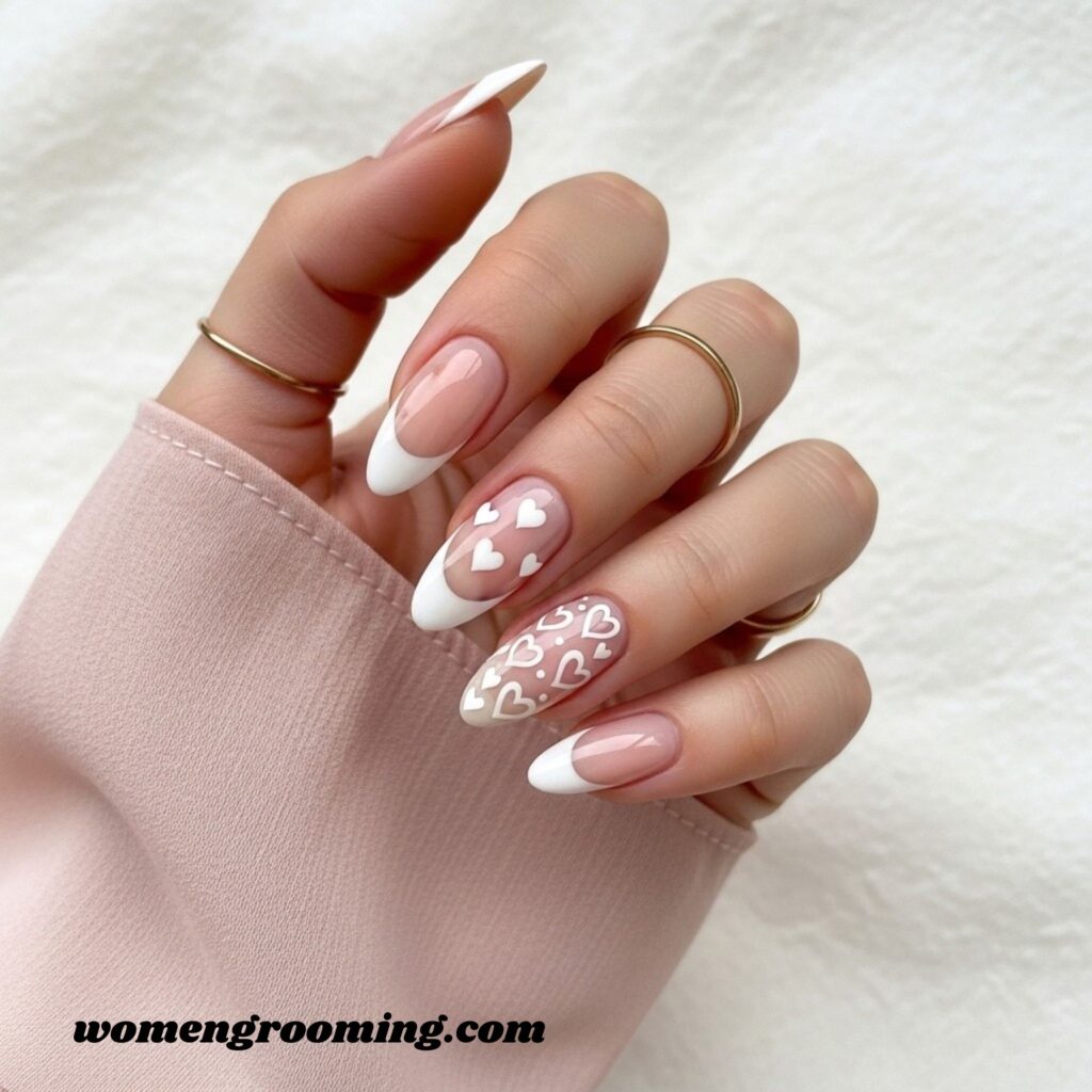 Colored Base with White Tips