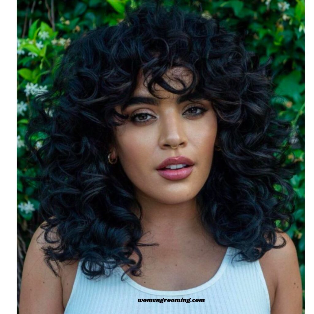 Curly Lob (Long Bob)