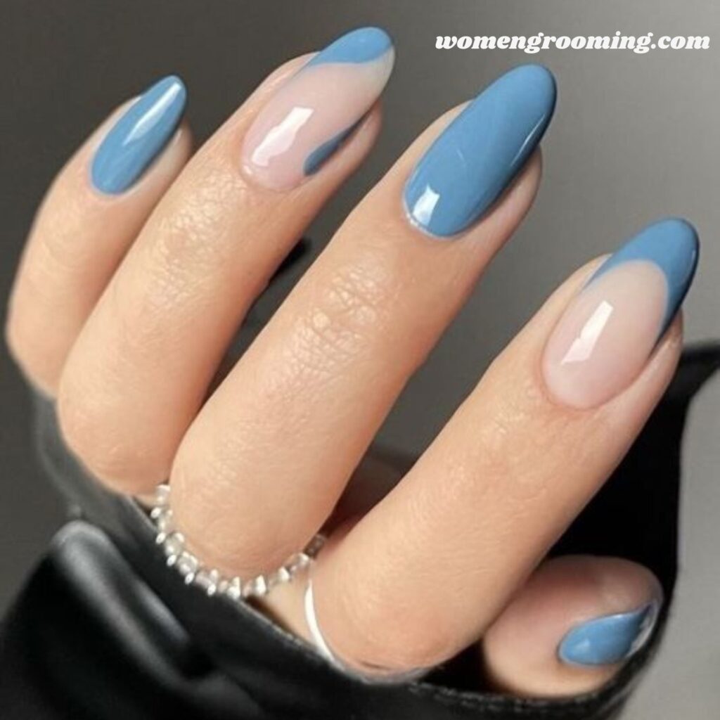Diamond Dust Blue Nails (1)