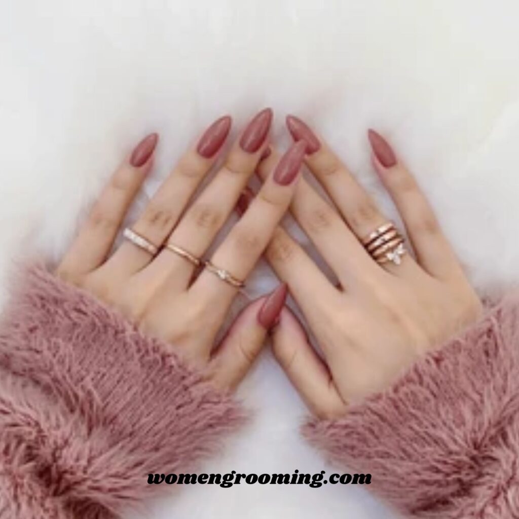 Dusty Rose Nails (11)