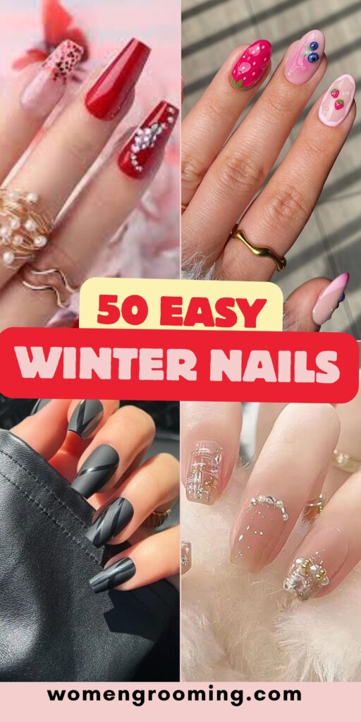 Easy winter nails