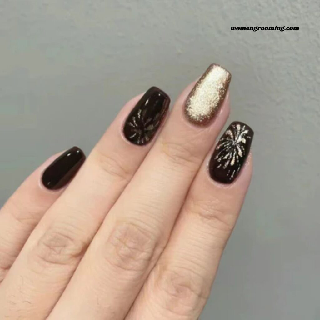 Firework Nails