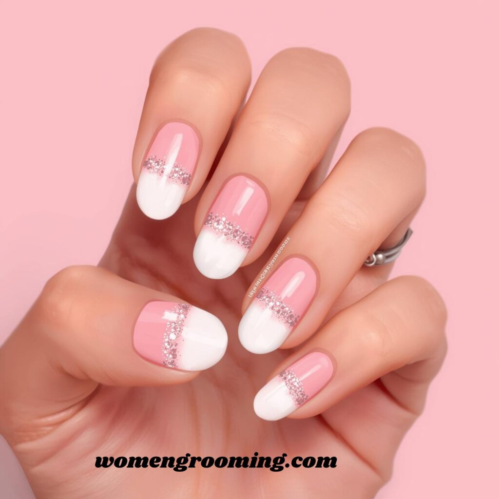 French Pink Nails