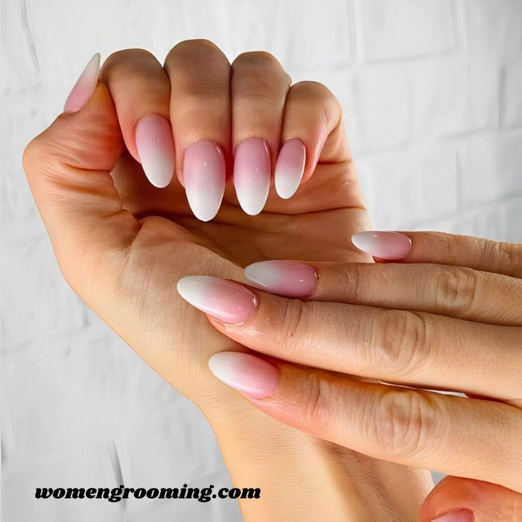 French Tips with Ombre Base