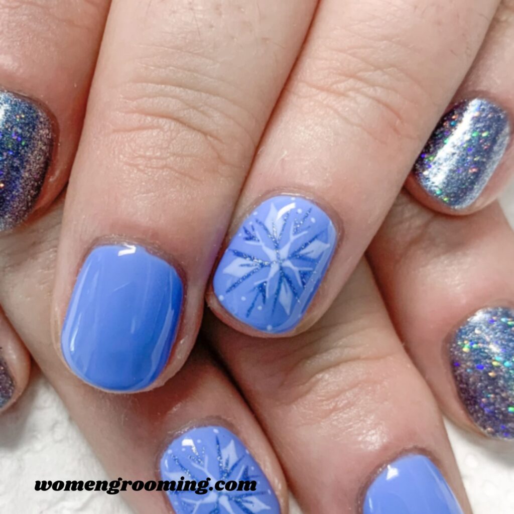Frozen Planet Nails