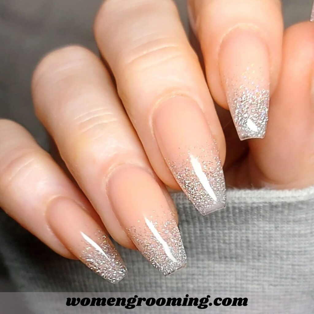 Glitter Fade Nails