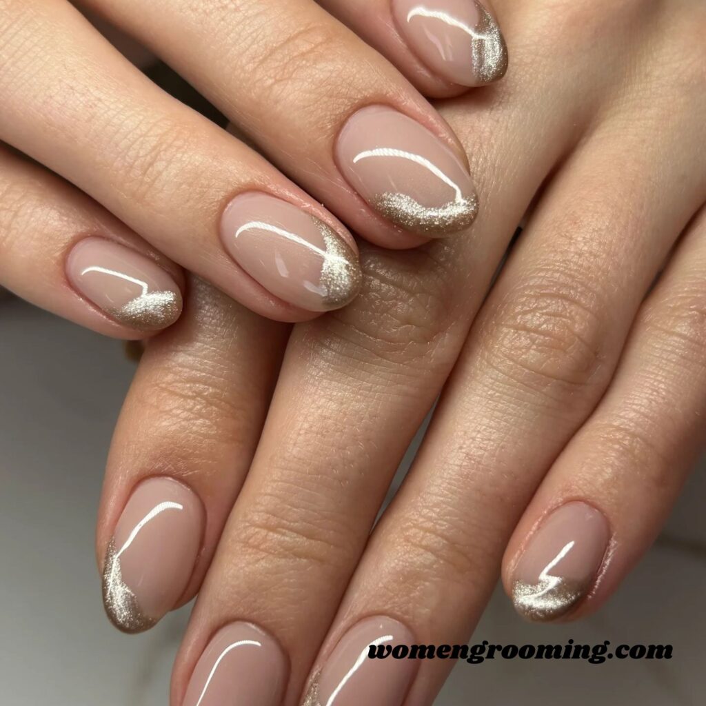 Glitter French Tips (1)