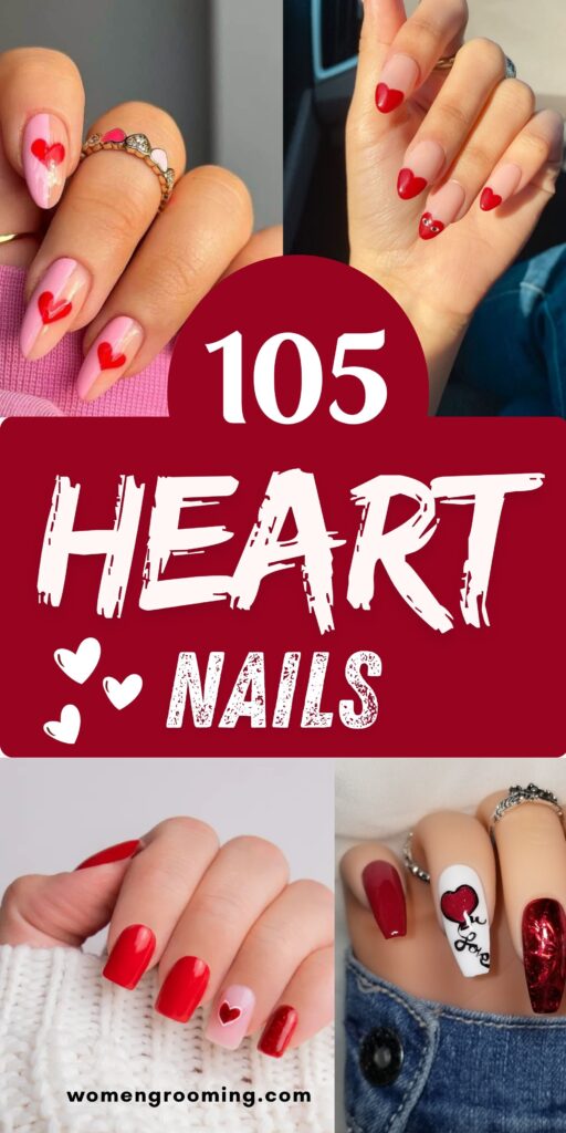 Heart nails 