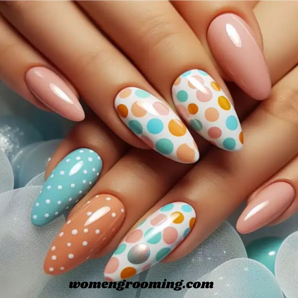 Jumbo Polka Dot Nails