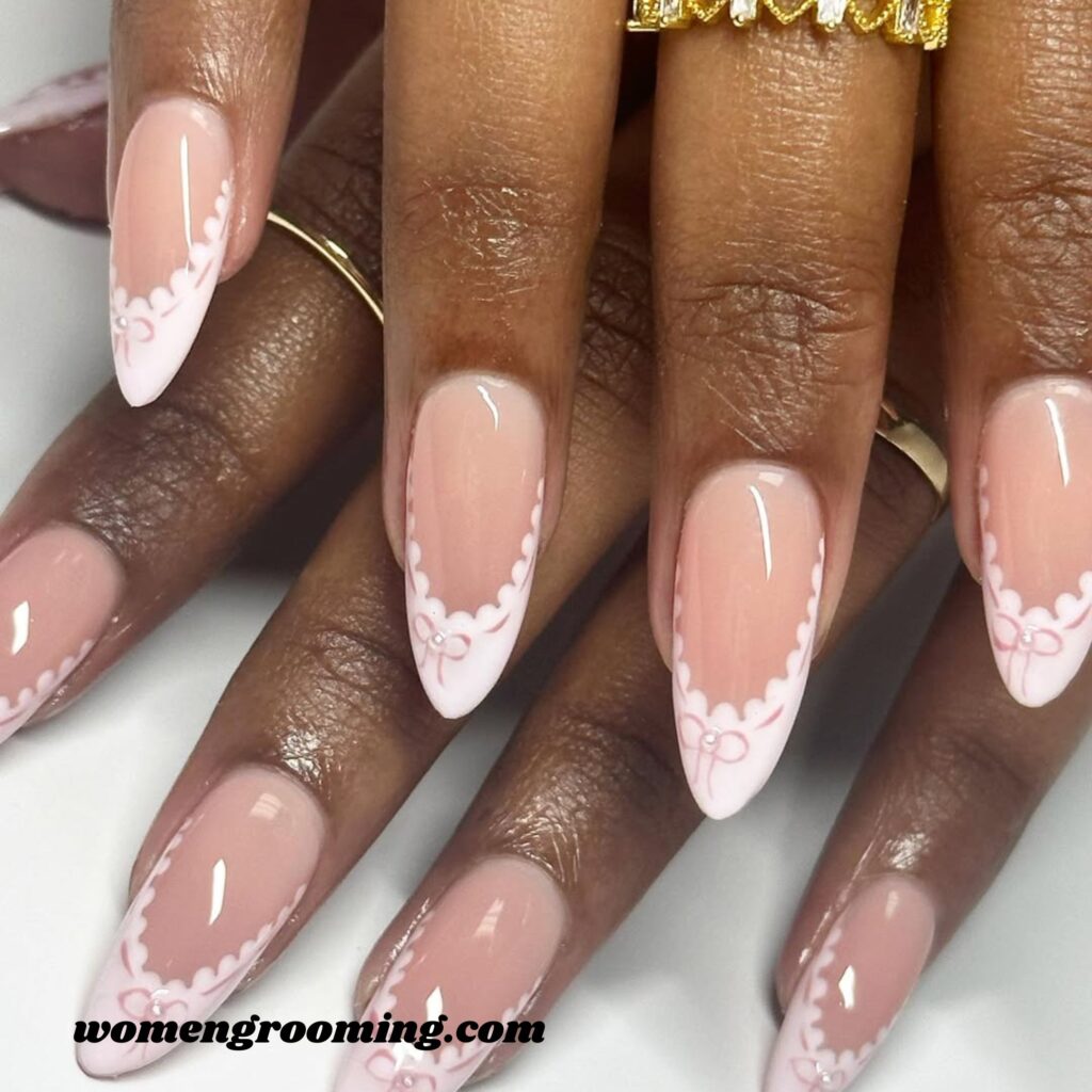 Lace French Tips