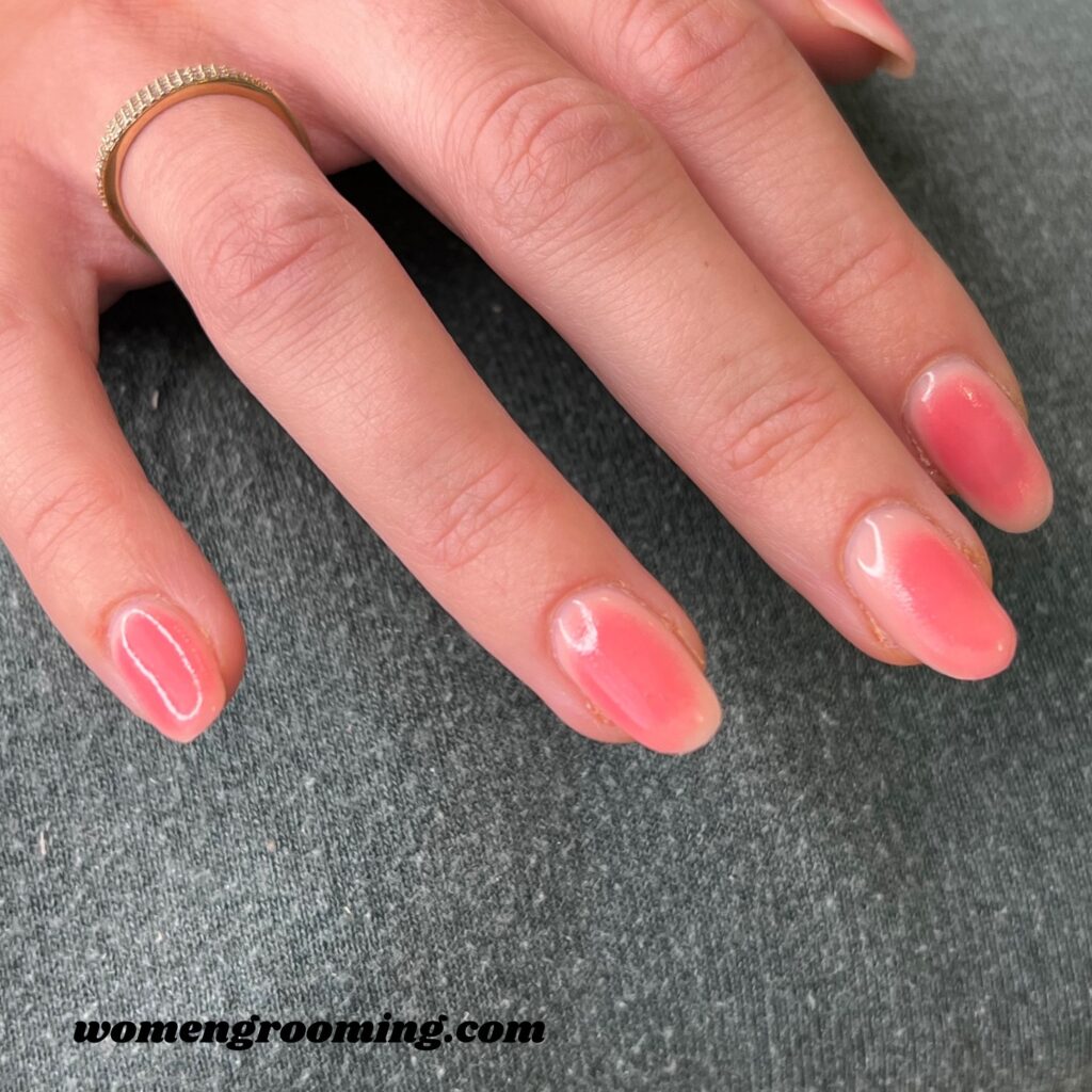 Light Beam Aura Nails