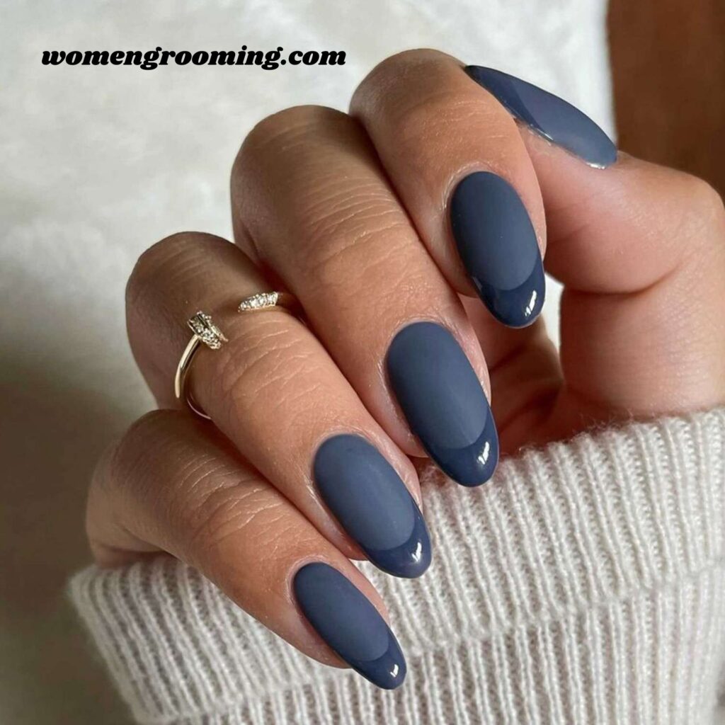 Matte Blue with Glossy Tips (1)