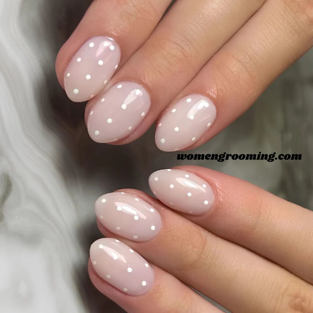 Micro Polka Dot Nails