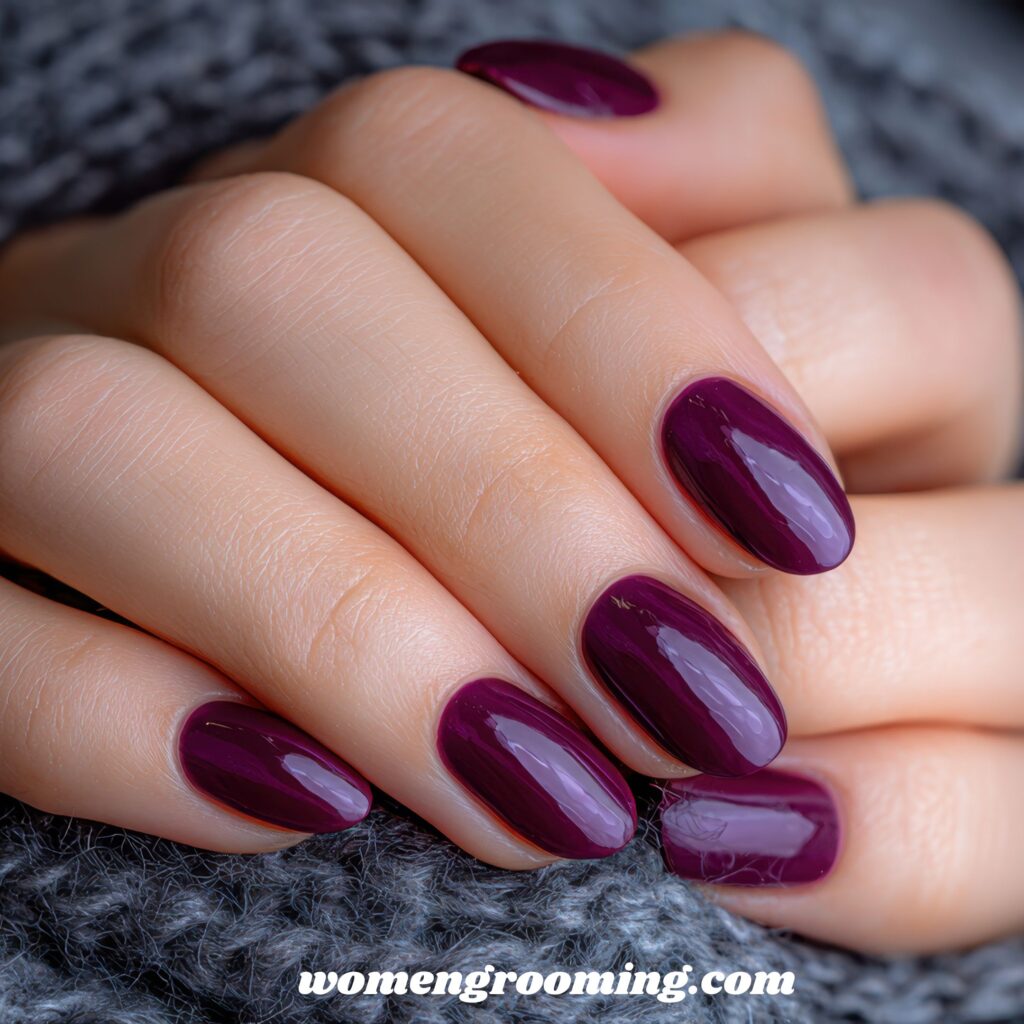 Midnight Purple Nails (1)