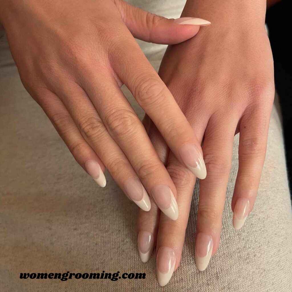 Milky Nude French Tips