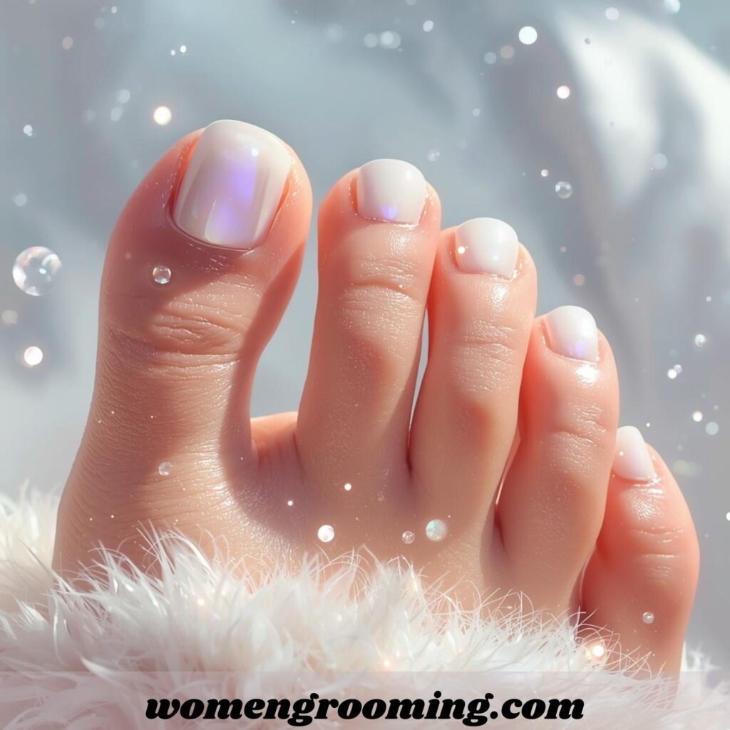 Milky White Toes
