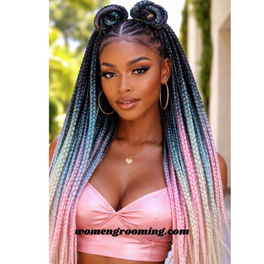 Miracle Knots Ombre Braids