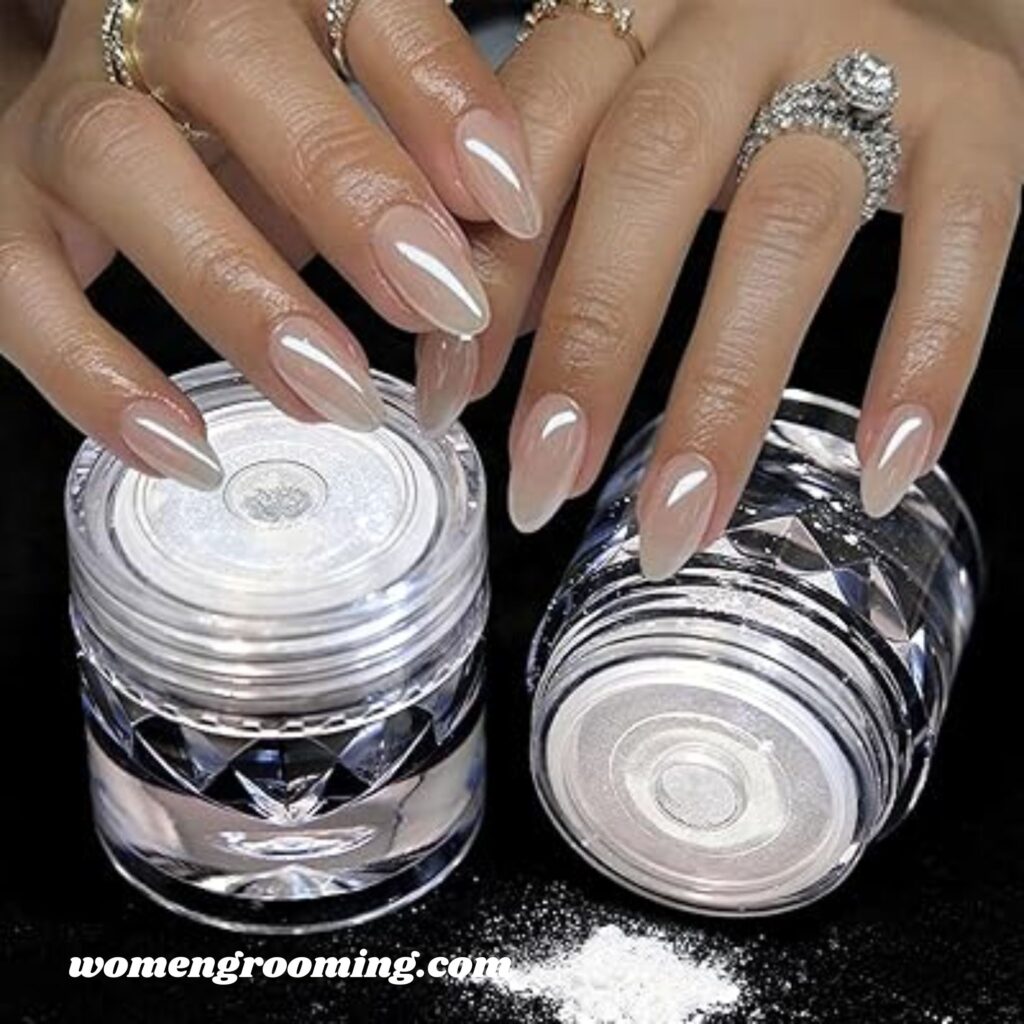 Moonlight Pearl Nails