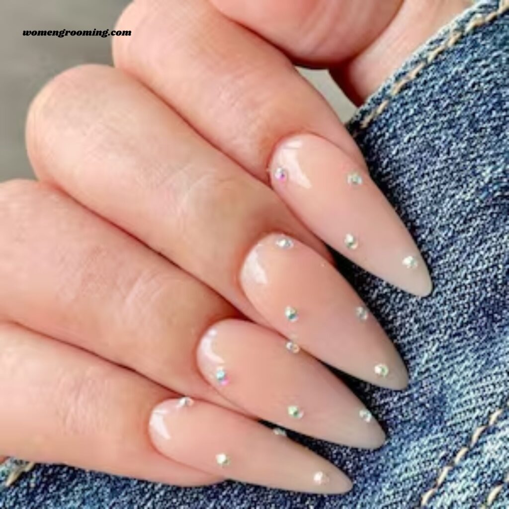 Nude with Crystal Accent