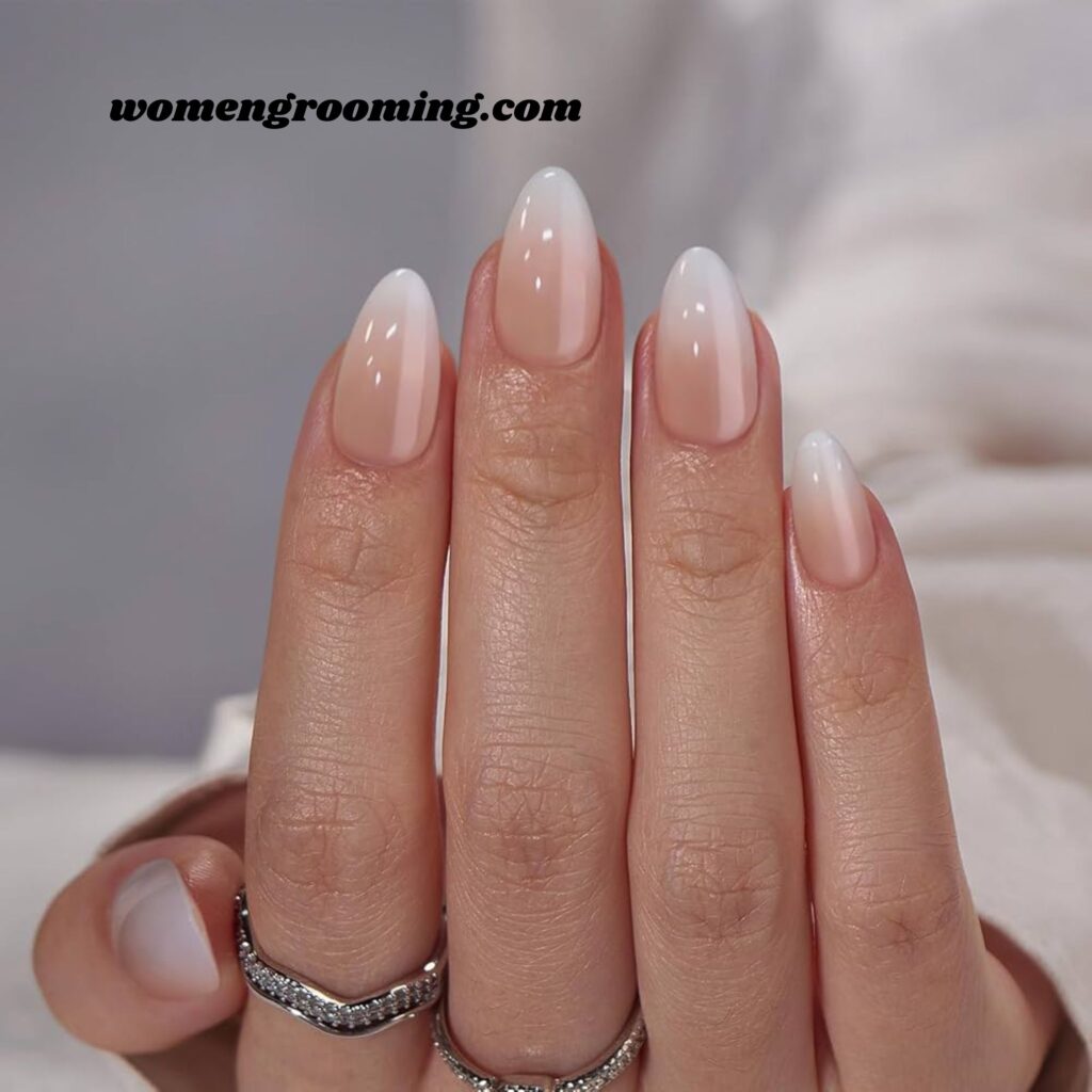 Ombre Almond Nails