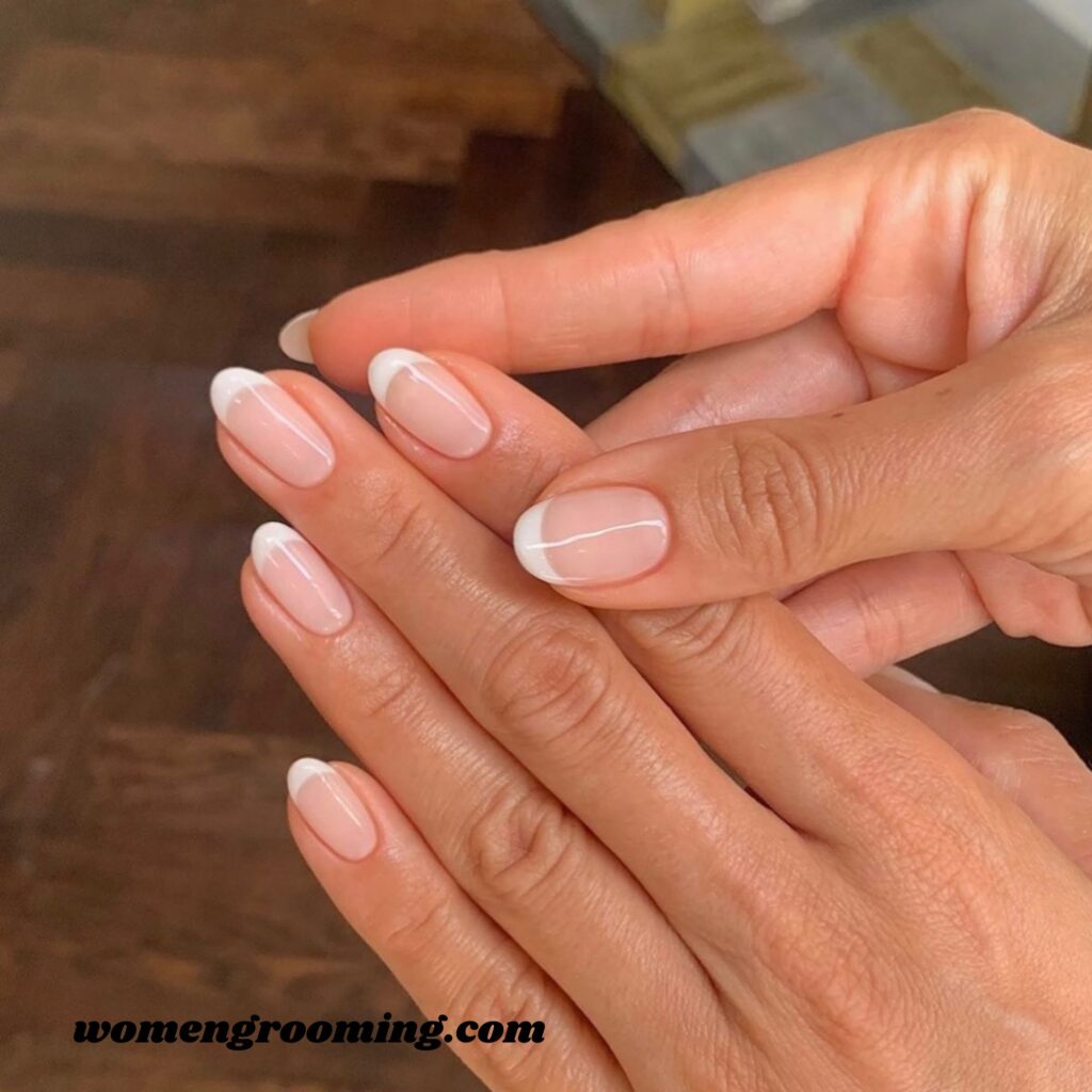 Oval French Tips