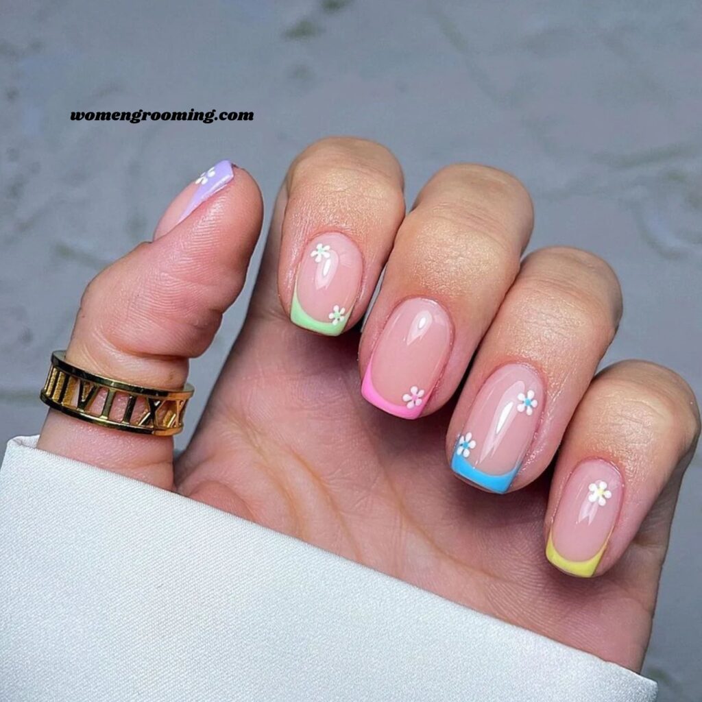 _Pastel French Tips
