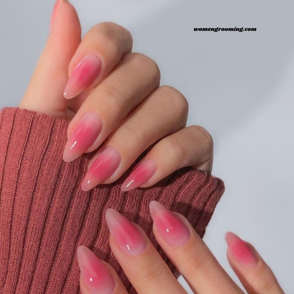 Pink Aura Nails (1)