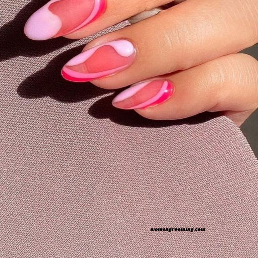 Pink Jelly Nails