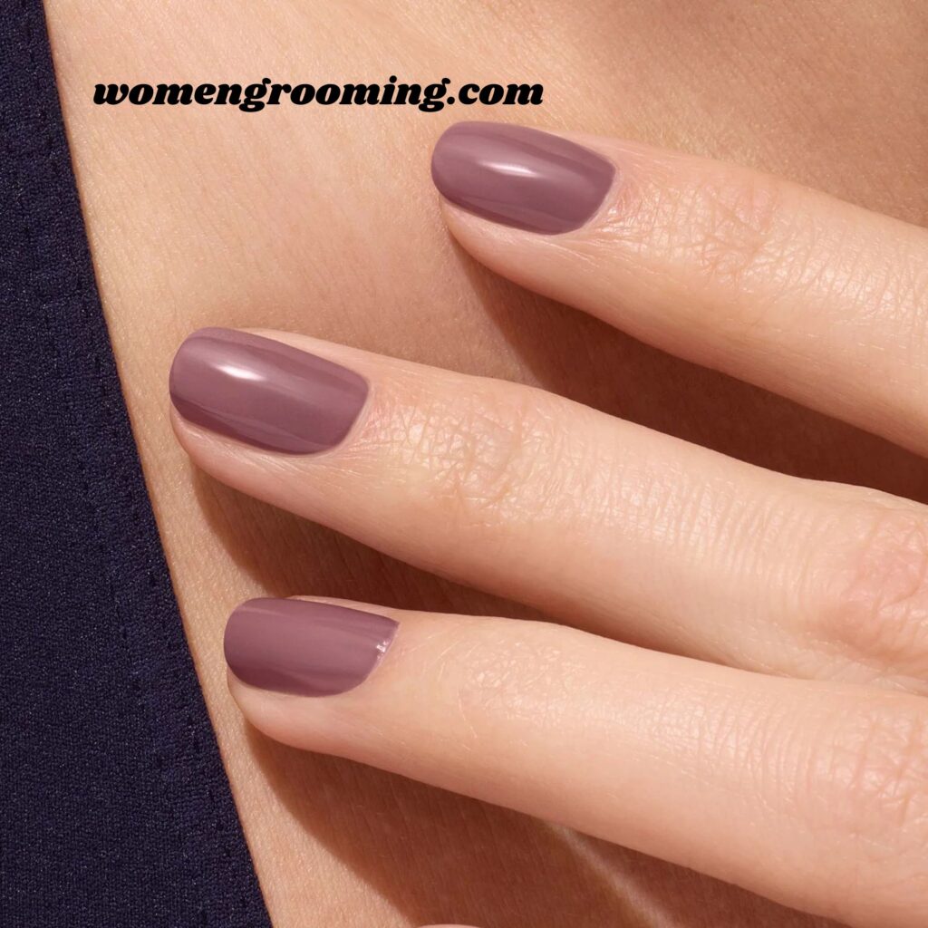 Pink Taupe Nails