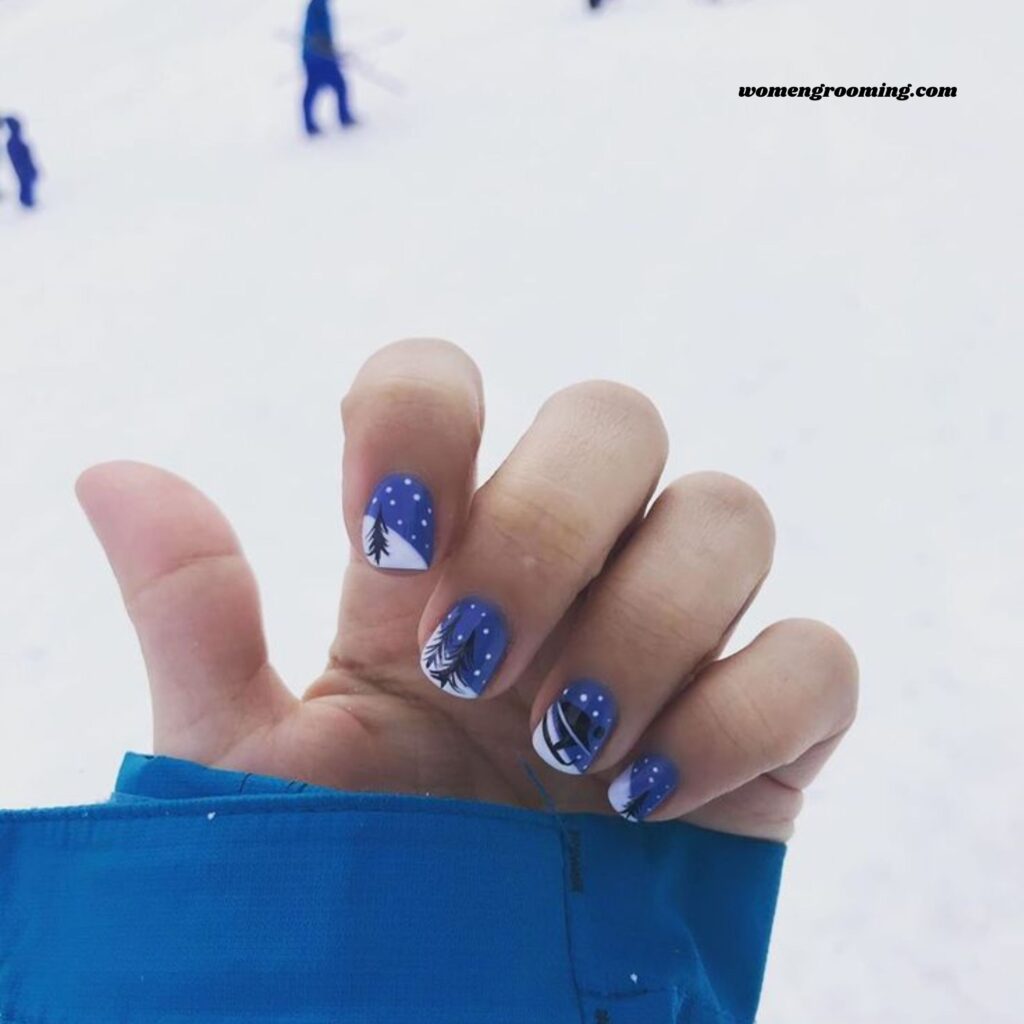 Polar Star Nails