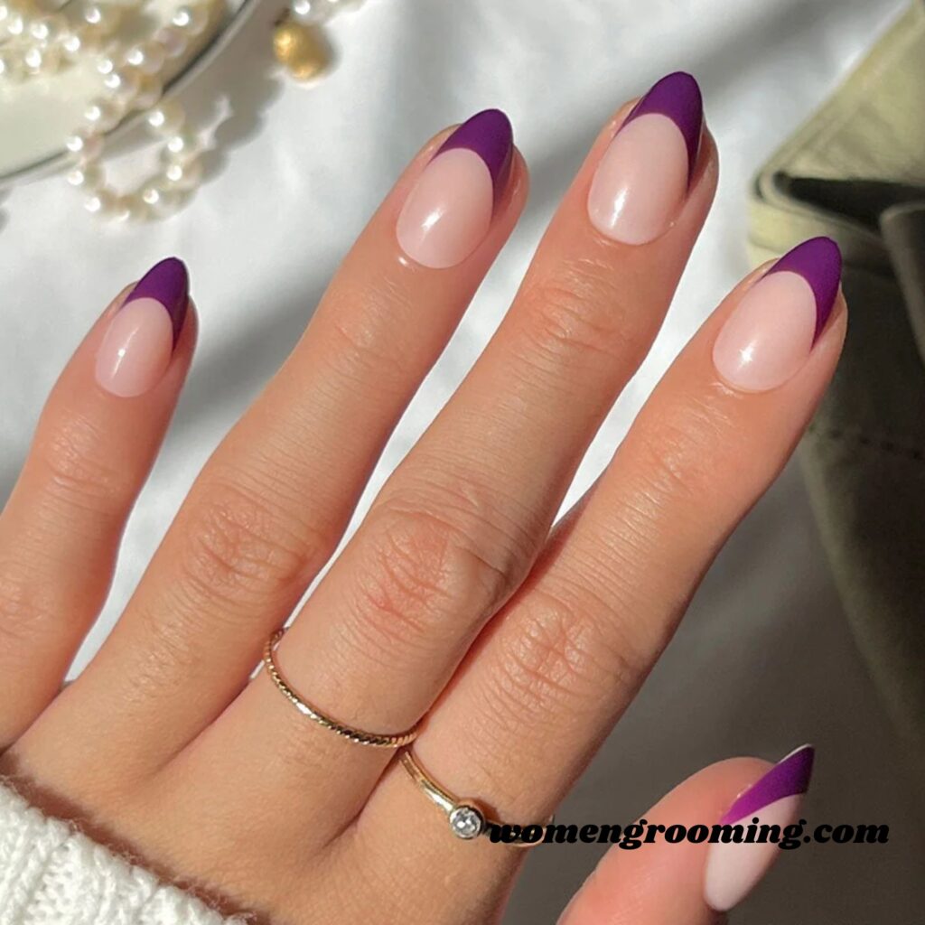 Purple French Tips (1)