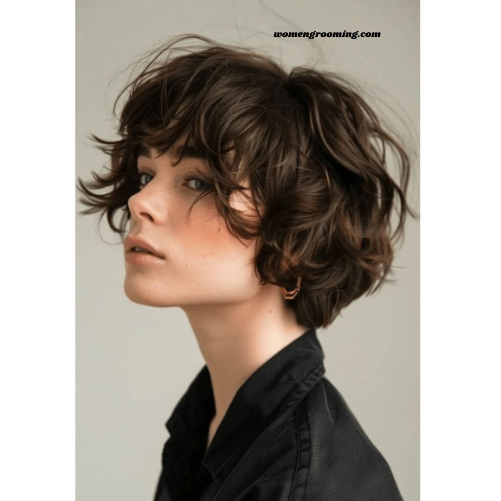 Short Curly Bob