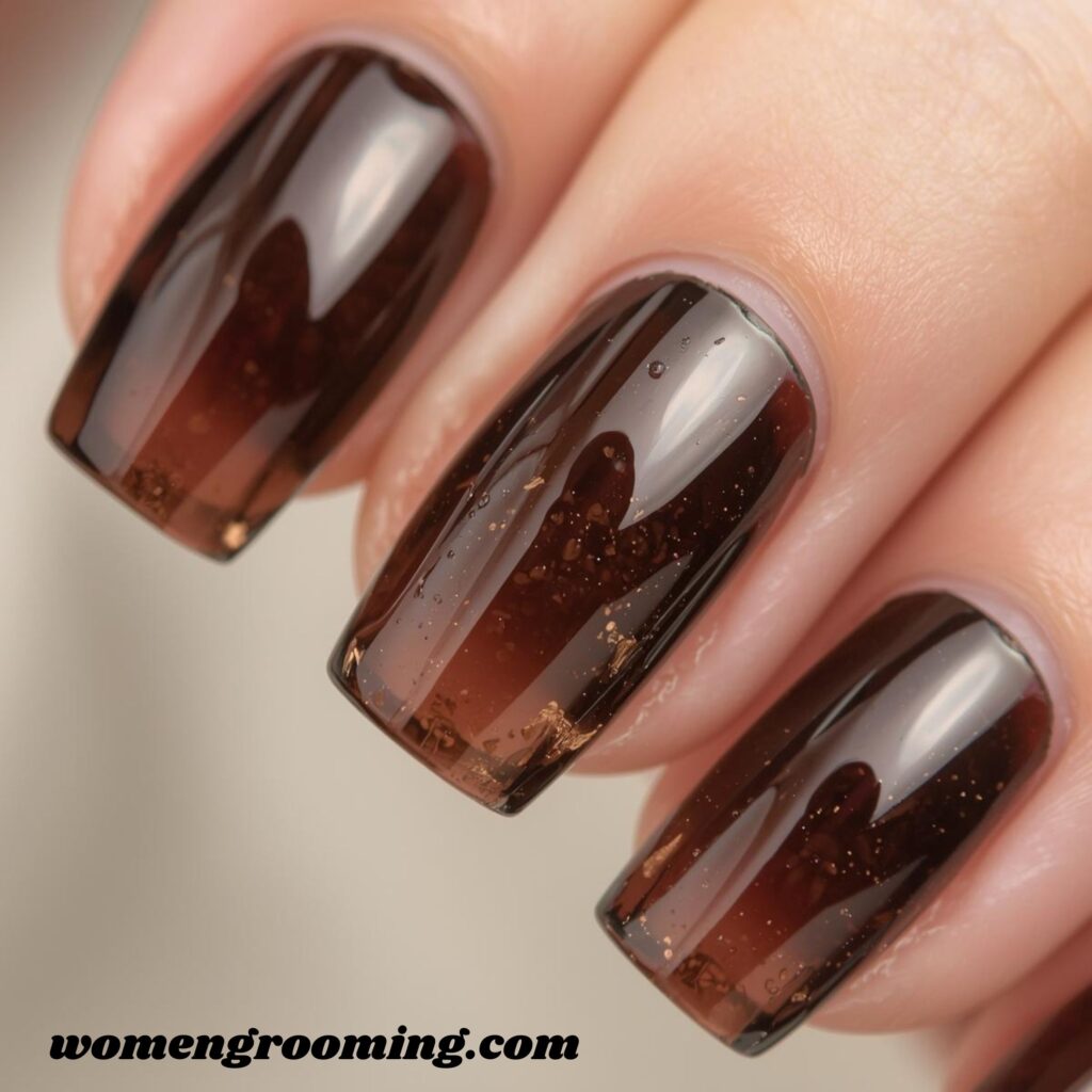 Smoky Quartz Nails